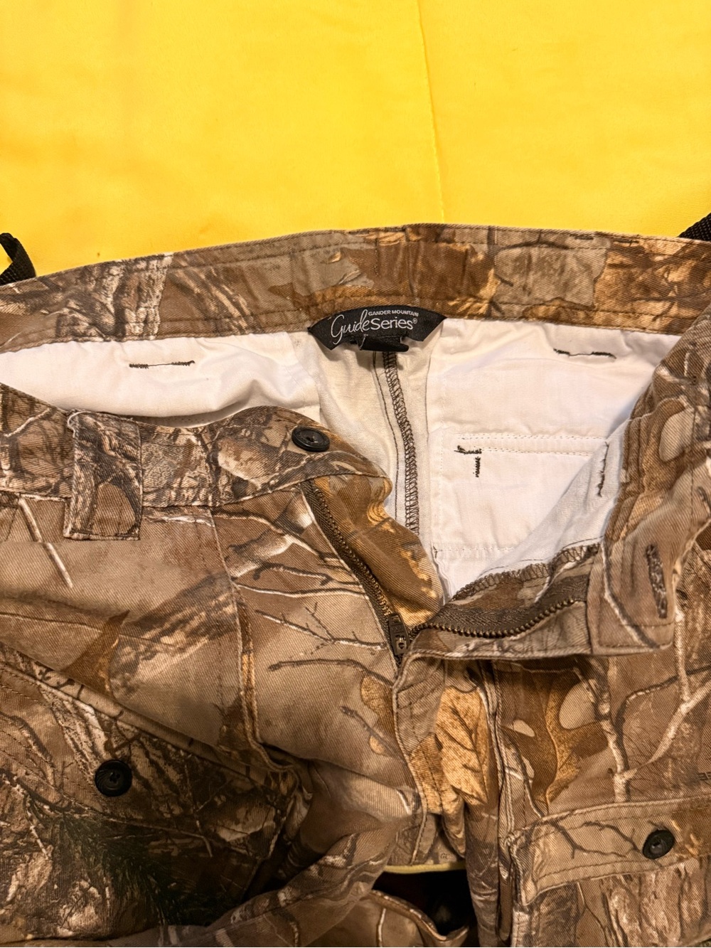 Gander Mountain Guide Series Camo Hunting Bib Overalls - Brown/Tan